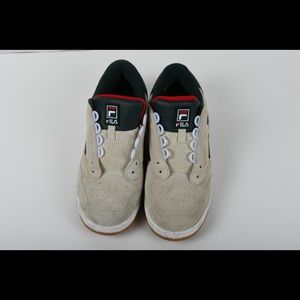 Fila original tennis cream color shoes